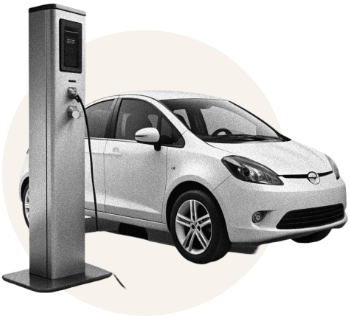 Borne de rechargement de voiture électrique