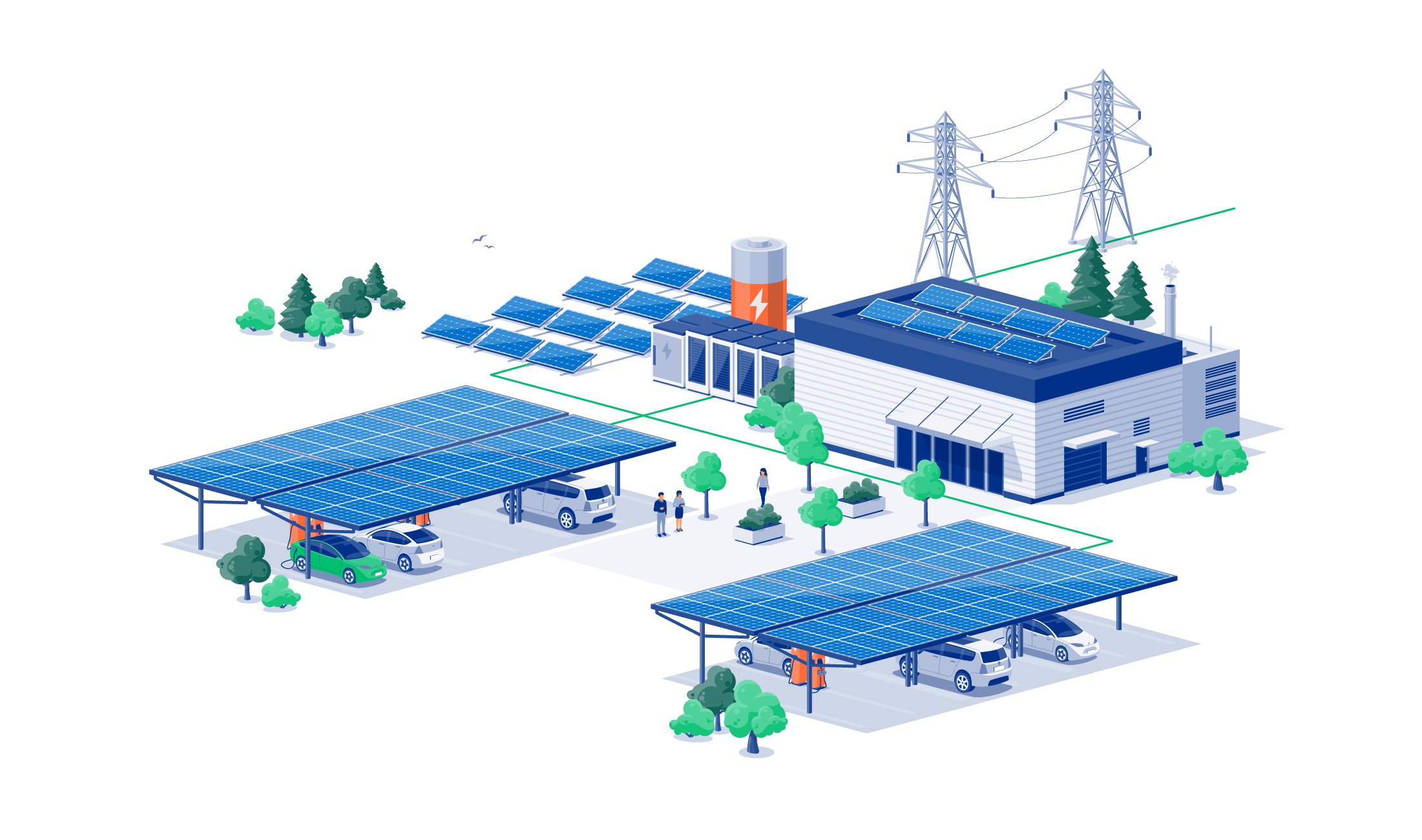 Améliorer les factures énergétiques de votre entreprise avec le photovoltaïque - Électricité d'Azur