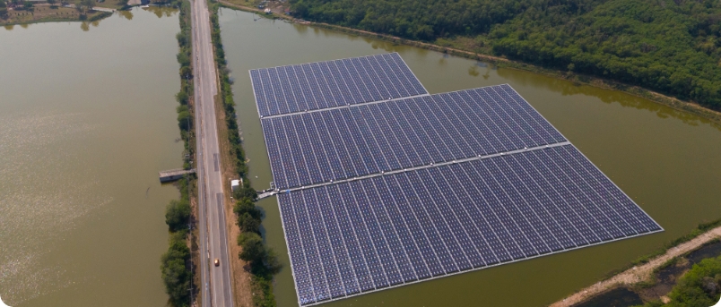 Centrale photovoltaïque flottante